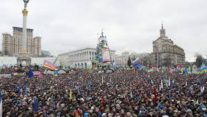 Granb manifestación proeuropeista en Kiev