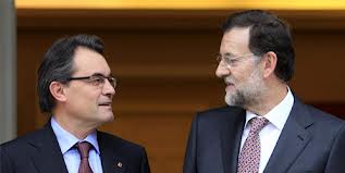 Els presidents Mas i Rajoy en una foto d'arxiu