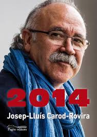 Josep Lluís Carod-Rovira, a la portada del seu llibre 2014