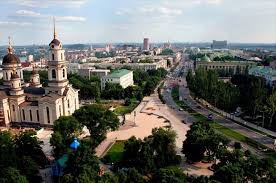 La catedral ortodoxa de Donetsk