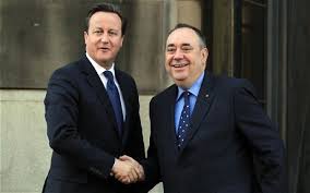 David Cameron y Alex Salmond, el día que acordaron la celebración de un referéndum 