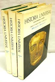 Tres volúmenes de Historia Universal 