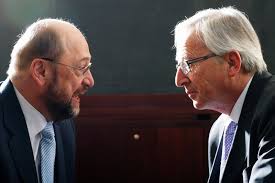 Jean-Claude Juncker i Martin Schultz