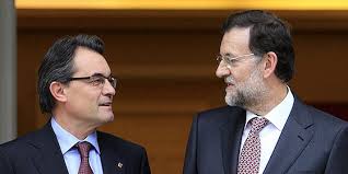 Artur Mas y Mariano Rajoy en un encuentro de hace meses 
