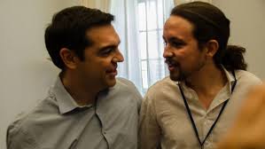 Alexis Tsipras y Pablo Iglesias en una foto reciente 