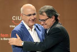 El president Artur Mas i Josep Antoni Duran Lleida 