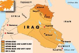 La part del Kurdistan iraquí que podria arribar a ser un Estat. 