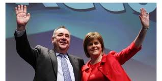 Alex Salmond y Nicola Sturgeon, figuras centrales del SNP