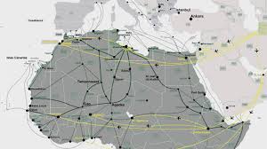 Las rutas de los que llaman a Europa vienen mayoritariamente del Sur