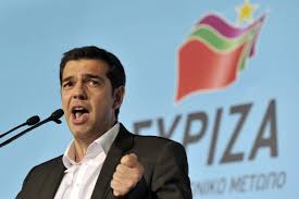 El primer ministro Alexis Tsipras, en apuros 