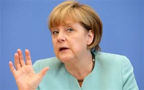 La canciller Ángela Merkel