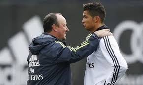 Benítez y Ronaldo, una relación que tiene que traducirse en goles