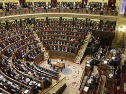 Sesión en el Congreso de los Diputados de Madrid 