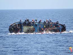 Barco de Refugiados hundido en las costas italianas hace unos días