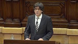 Carles Puigdemont en el debate de política general