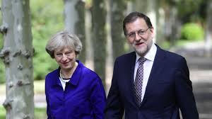 Poco se ha sabido sobre la reunión entre Mariano Rajoy y Theresa May. Estamos en funciones