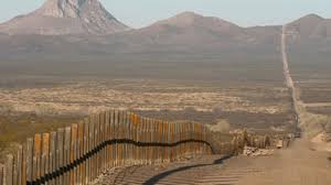 Tramo del muro entre Estados Unidos y México ya construido
