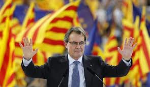 Artur Mas en campaña electoral 