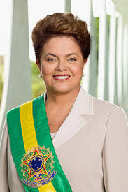 Dilma Rousseff, presidenta de Brasil