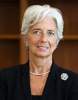 Cristine Lagarde, directora gerente del FMI