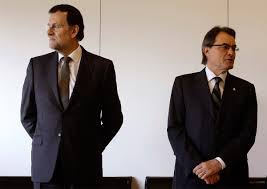 Rajoy y Mas en uno de los últimos encuentros
