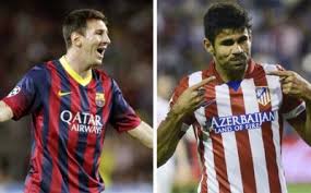 Leo Messi y Diego Costa