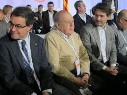 Artur Mas, Jordi Pujol y Oriol Pujol 