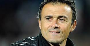 El entrenador Luis Enrique