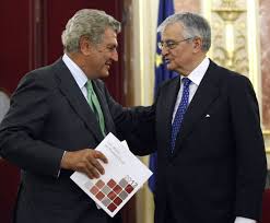 El presidente del Congreso y el Fiscal General del Estado 