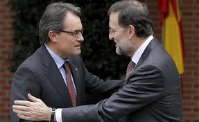 Artur Mas y Mariano Rajoy en un encuentro de hace tiempo