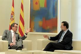 Mariano Rajoy y Artur Mas en un encuentro reciente