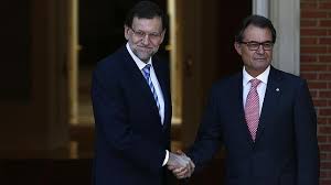 Mariano Rajoy y Artur Mas en una foto de hace muchos meses 