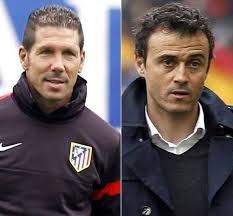 Simeone y Luis Enrique 