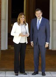 Mariano Rajoy y Susana Díaz en La Moncloa 