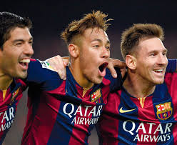 Luis Suárez, Leo Messi y Neymar jr. 