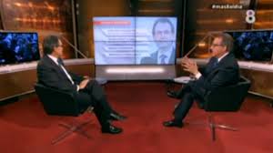 El president Artur Mas entrevistado por Josep Cuní