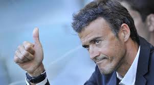 El entrenador Luis Enrique 