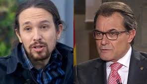 Artur Mas y Pablo Iglesias han utilizando el lenguaje de los indios de Hollywood