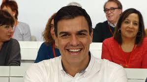 Pedro Sánchez en el Comité Federal celebrado hoy en Madrid 