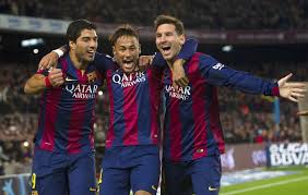 Suárez, Neymar y Messi, una de las mejores delanteras de la historia