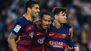 El Tridente del Barça, Suárez,Neymar y Messi, puede decidir la Liga el domingo en Granada