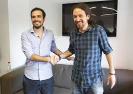 Alberto Garzón y Pablo Iglesias han formalizado finalmente una alianza electoral cara al 26 de junio