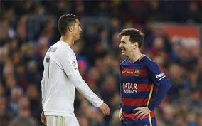 Ronaldo y Messi en el úlimo encuentro jugado en el Camp Nou 